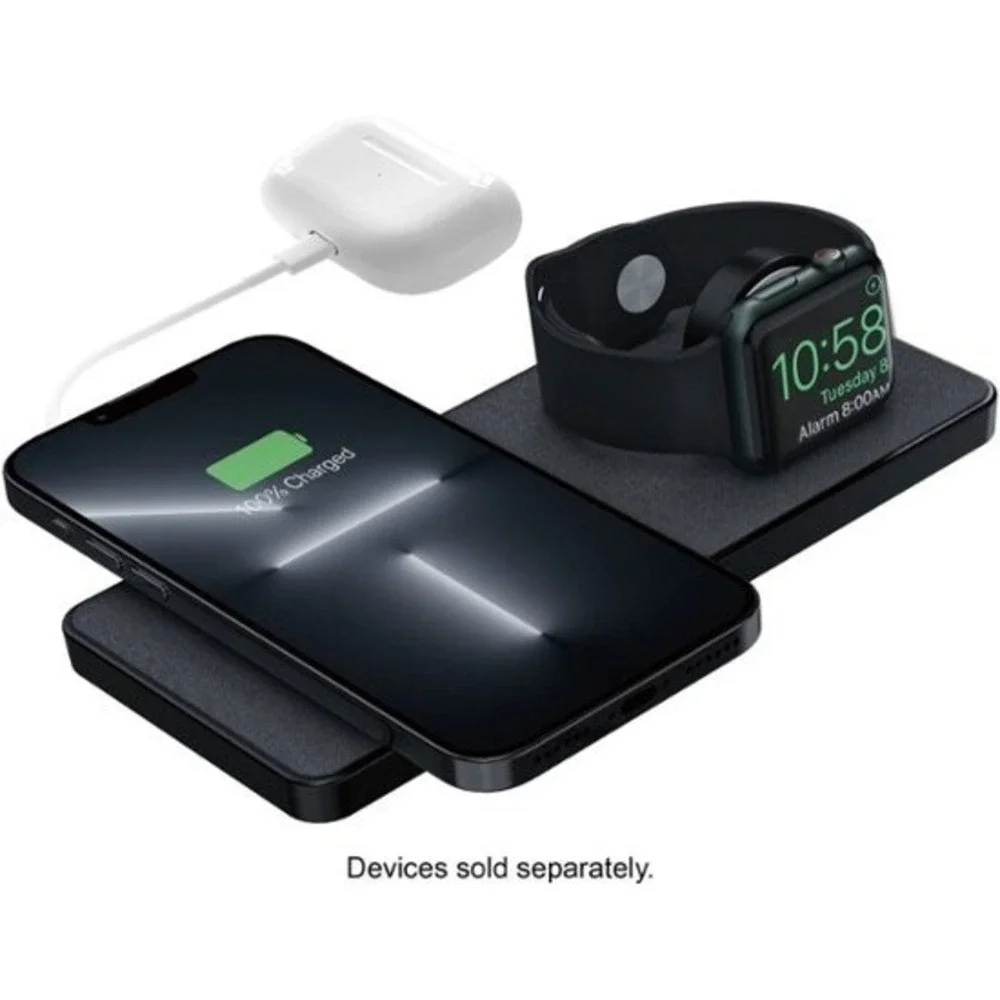 NEXT - Magnetic 3-in-1 7.5W Wireless Charging Pad for‎ Apple Watch and iPhone